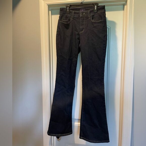 NYDJ Dark Blue with boot cut size 4 - Picture 1 of 7